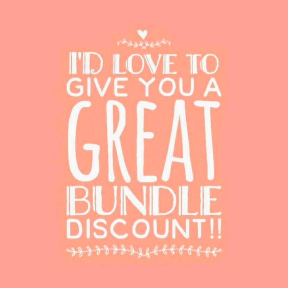 Accepting reasonable bundle deals!